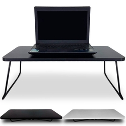 Mesa Suporte Multiuso Prisma Para Notebook Dobrável - Preto